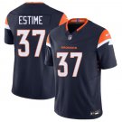 Any Size Denver Broncos Audric Estime navy 2024 F.U.S.E. Vapor Limited Football Jersey