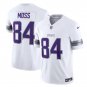 Men's Minnesota Vikings Randy Moss White 2024 F.U.S.E. Winter Warrior Jersey