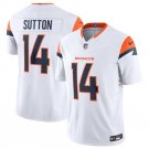 Men's & Youth Denver Broncos Courtland Sutton White 2024 F.U.S.E. Vapor Football Jersey