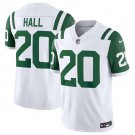 Any Size New York Jets Breece Hall White Classic 2024 F.U.S.E. Limited Football Jersey