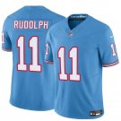 Men's Tennessee Titans Mason Rudolph Blue 2024 F.U.S.E. Throwback Vapor Jersey