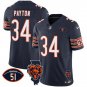 Any Sizes Chicago Bears Walter Payton Navy 2024 F.U.S.E. With 51 Patch Football Jersey