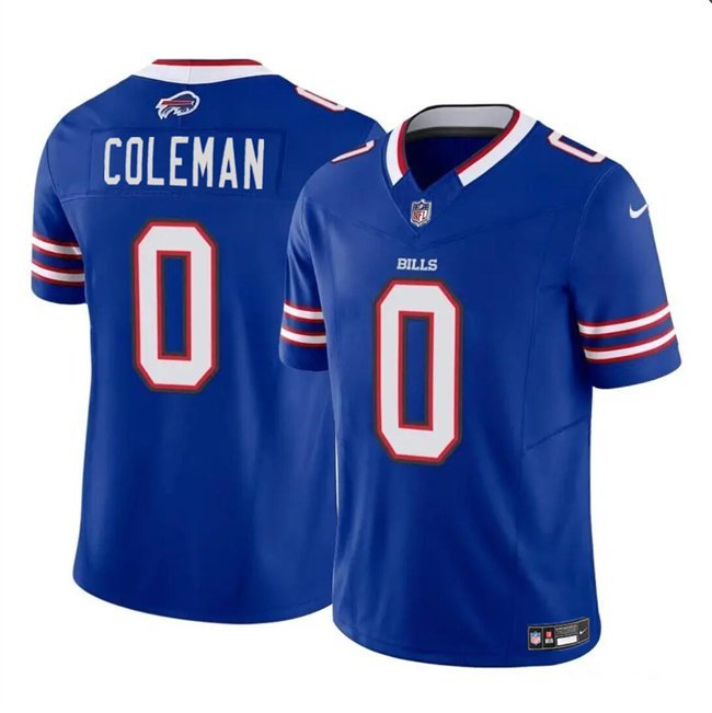Men's Buffalo Bills Keon Coleman Royal 2024 F.U.S.E. Vapor Football Jersey