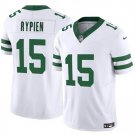 Men's New York Jets Brett Rypien 2023 F.U.S.E. White Vapor Untouchable Retro Jersey