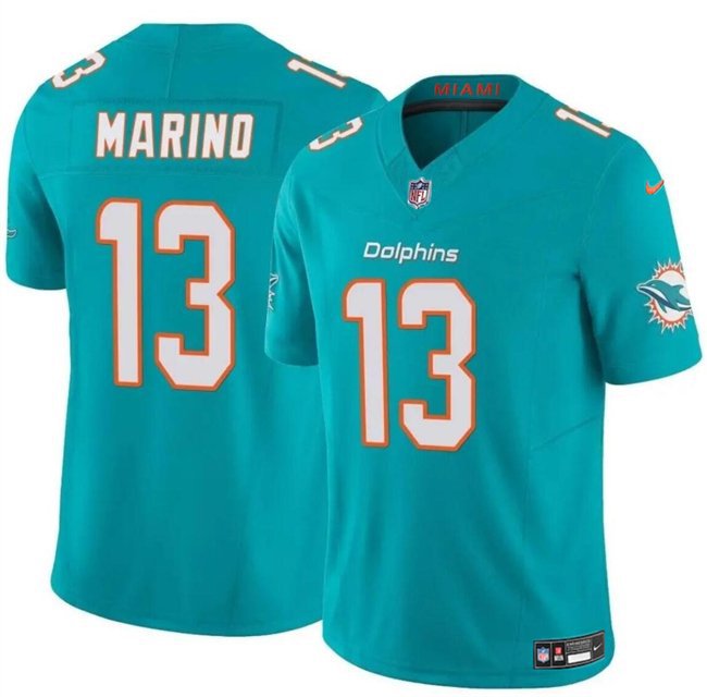 All Size Miami Dolphins Dan Marino Aqua 2023 F.U.S.E Vapor Limited Jersey