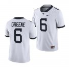 Men's Youth West Virginia Mountaineers Garrett Greene 2023 White College Football Game Jersey