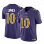 Men's Baltimore Ravens Emory Jones Purple 2023 F.U.S.E Vapor Limited Jersey