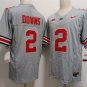 Men's Ohio State Buckeyes Caleb Downs Gray 2023 F.U.S.E. Limited Stitched Jersey