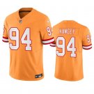 Men's Tampa Bay Buccaneers Calijah Kancey Orange 2023 F.U.S.E. Throwback Jersey