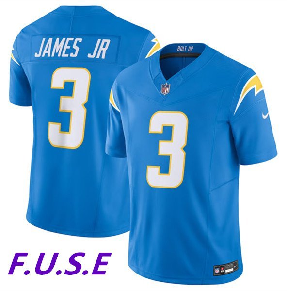 Men's Chargers Derwin James Jr. Blue 2023 F.U.S.E Vapor Untouchable Jersey