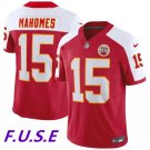 Men's & Youth Chiefs Patrick Mahomes Red White 2023 F.U.S.E Football Jersey