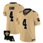 Men's New Orleans Saints Derek Carr Gold 2023 F.U.S.E. 1987 Legacy Jersey