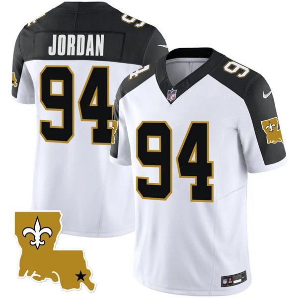 Men's Saints Cameron Jordan White 2023 F.U.S.E. 1987 Legacy Vapor Jersey