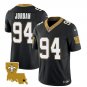 Men's Saints Cameron Jordan Black 2023 FUSE 1987 Legacy Vapor Football Jersey