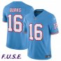 Men's Titans Treylon Burks Light Blue 2023 F.U.S.E. Vapor Throwback Stitched Jersey