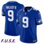 Men's Seahawks Kenneth Walker III Royal 2023 F.U.S.E. Vapor Throwback Stitched Jersey