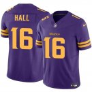 Men's Vikings Jaren Hall 2023 F.U.S.E. Color Rush Jersey Purple