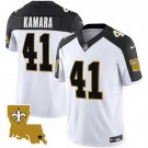 Men's Saints Alvin Kamara White 2023 F.U.S.E. 1987 Legacy Vapor Football Jersey
