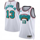 Men's Memphis Grizzlies #13 Jaren Jackson Jr. White 2025 Classic Edition Swingman Stitched Jersey