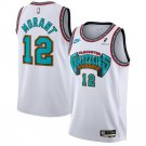 Men's Memphis Grizzlies #12 Ja Morant White 2025 Classic Edition Swingman Stitched Jersey
