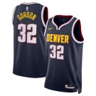 Men's Denver Nuggets Aaron Gordon Navy 2024 Icon Edition Stitched Basketball Jersey