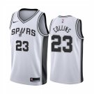 Mens youth San Antonio Spurs Zach Collins White Swingman Jersey