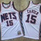 Men's Mitchell & Ness Nets Throwback Basketball AU Jersey White
