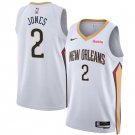 Men's New Orleans Pelicans Herbert Jones White 2024 Association Edition Stitched Jersey