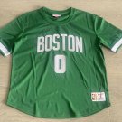 Men's Celtics Jayson Tatum MITCHELL & NESS Basketball Short Sleeve Green