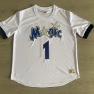 Men's Orlando Magic Tracy McGrday Retro Basketball Stitched Short sleeve White