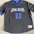 Men's Mavericks Kyrie Irving MITCHELL & NESS Basketball Short Sleeve Black