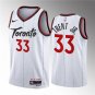 Men's Toronto Raptors Gary Trent Jr. White 2023-24 Association Edition Jersey