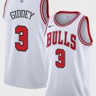 Men's Chicago Bulls Josh Giddey White Association Edition Basketball Jersey