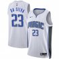 Men's Orlando Magic Tristan Da Silva White 2024 Draft Association Edition Jersey