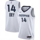 Men's Memphis Grizzlies Zach Edey White 2024 Draft Association Edition Jersey