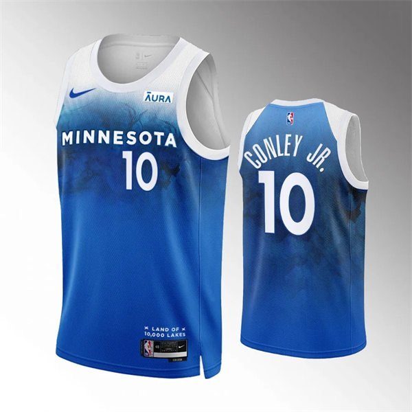 Mens Minnesota Timberwolves Mike Conley Jr. 2023-24 City Edition Jersey