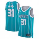 Men's Charlotte Hornet Tidjane Salaun Teal 2024 Draft Icon Edition Stitched Basketball Jersey