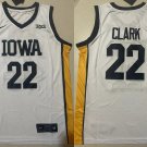 Men's Iowa Hawkeyes Caitlin Clark White Stitched Basketball NCAA Jersey