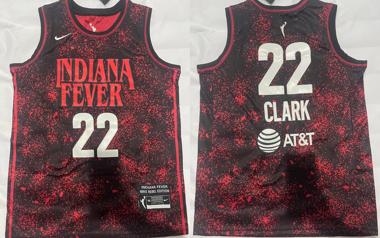 Mens Indiana Fever Caitlin Clark Red WNBA Basketball Jersey