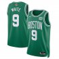 Men's Boston Celtics Derrick White Green 2024 Finals Icon Edition Stitched Basketball Jersey