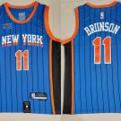 Men's Knicks Jalen Brunson Basketball Jersey Blue 2024 City Edition