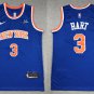Men's New Yok Knicks Josh Hart Blue Icon Edition Basketball Jersey