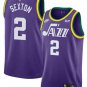 Men's Utah Jazz Collin Sexton Purple 2023 Classic Edition Basketball Jersey