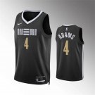 Mens Memphis Grizzlies Steven Adams Black 2023-24 City Edition Swingman Jersey