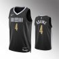 Mens Memphis Grizzlies Steven Adams Black 2023-24 City Edition Swingman Jersey