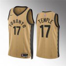 Men's Toronto Raptors Garrett Temple Gold 2024 City Edition Jersey