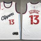 Mens Youth Los Angeles Clippers Paul George 2024-25 Association Edition Basketball Jersey White