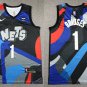 Men's Nets Mikal Bridges Stitched City Basketball Jersey 2024
