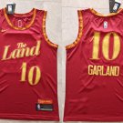 Men's Cleveland Cavaliers Darius Garland Basketball City Jersey Red 2024