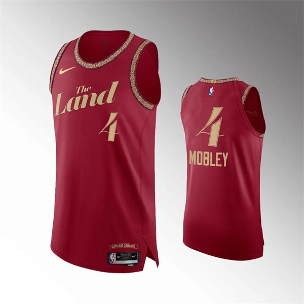Mens Cleveland Cavaliers Evan Mobley 2023-24 City Edition Swingman Jersey Wine